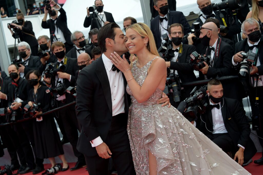 Frank Gallucci e giulia gaudino e cannes