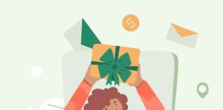 Giveaway e freebie per influencer e content creator: possono essere liberamente organizzati? Illustrazione di ragazza che vince un premio sui social