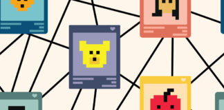 Nuove regole per la promozione di NFT e criptovalute: influencer tra gli osservati speciali Illustrazione che rappresenta tanti nft collegati