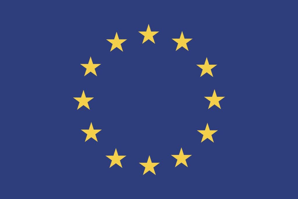Bandiera dell'unione Europea