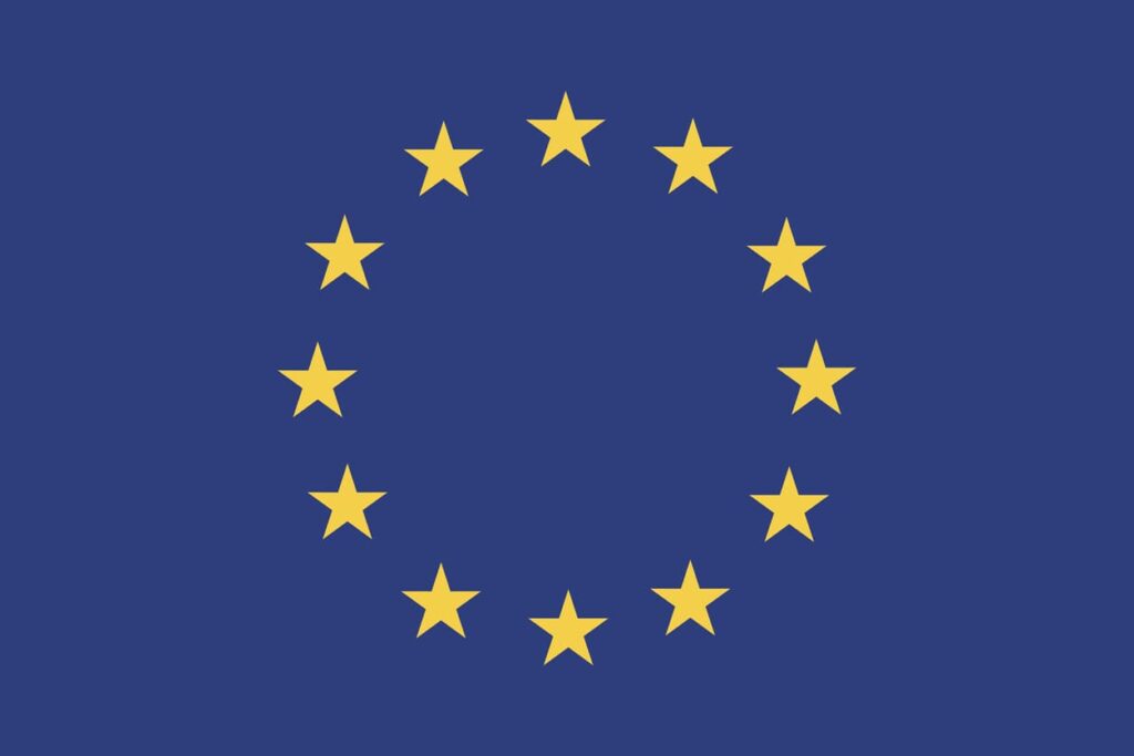 Bandiera dell'unione Europea